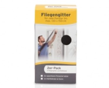 Fliegengitter oder Pollenschutz-Vlies f&uuml;r Fenster