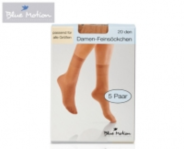 Blue Motion Feins&ouml;ckchen, 20&nbsp;den, 5&nbsp;Paar