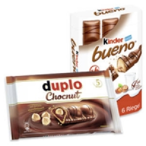 kinder Bueno oder duplo Chocnut 1.49&nbsp;&euro;