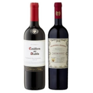 Italien Doppio Passo Primitivo Salento IGT oder Chile Casillero del Di 5.99&nbsp;&euro;