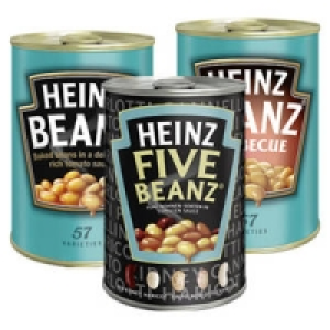 Heinz Gebackene Bohnen in Tomatensauce, Hot Chili oder Barbeque-Sauce 0.99&nbsp;&euro;