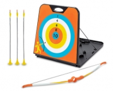 Pfeil und Bogen Set mit Zielscheibe