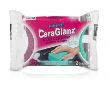 abrazo&reg; Cera Glanz Glaskeramik-&shy;Kochfeldreiniger, 2&nbsp;St&uuml;ck