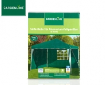 GARDENLINE&reg;2&nbsp;Seitenteile f&uuml;r Aluminium-Faltpavillon
