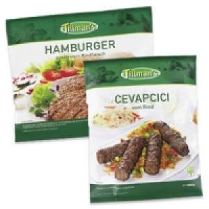 Tillmans Hamburger oder Cevapcici 4.49&nbsp;&euro;