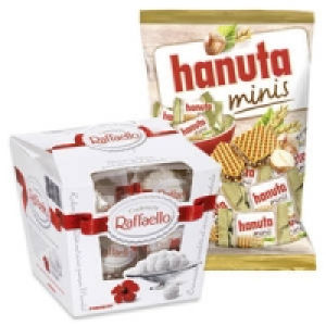 Raffaello oder hanuta minis 1.69&nbsp;&euro;