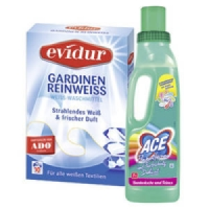 evidur Gardinenreinwei&szlig;, Gardinensuperwei&szlig; oder ACE Fleckentferner