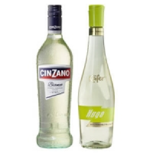 Cinzano Bianco oder K&auml;fer Hugo, alkoholfrei