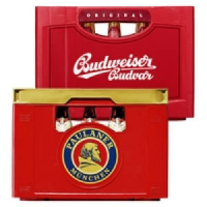 Paulaner Weissbier, Alkoholfrei oder Budweiser 13.99 €