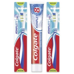 Colgate Komplett, Zahnb&uuml;rste oder Zahncreme
