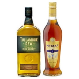 Tullamore Dew Irish Whiskey oder Metaxa 7 Stern