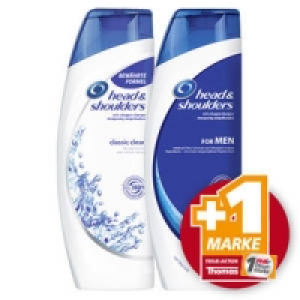 head & shoulders Anti Schuppen Shampoo oder Spülung 2.49 €