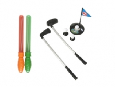 Seifenblasenschwert oder Golfset