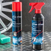 Aldi Nord Carxtras® Reifen-Pflegeschaum/Felgen-Reinigerspray