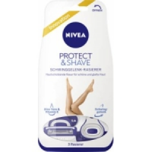 Nivea Protect & Shave Damen Einwegrasierer