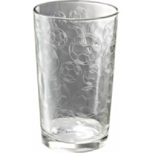 Longdrinkglas Fu&szlig;ball