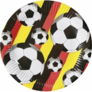Teller 23 cm Fussball