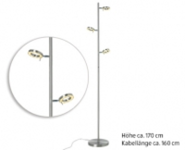 Horstmann LED-Stehleuchte, dimmbar