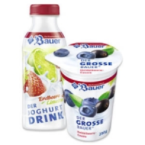 Bauer Fruchtjoghurt oder Joghurt Drink 0.39 €