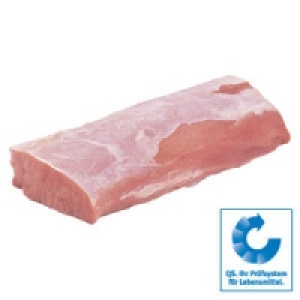 Frischer Schweiner&uuml;ckenbraten