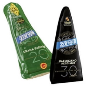 Zanetti Parmigiano Reggiano mind. 30 Monate gereift oder Grana Padano