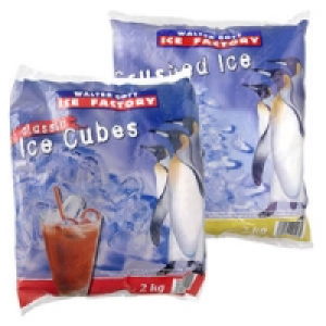 Crushed oder W&uuml;rfel-Eis