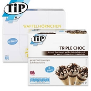 Triple Choc Waffelh&ouml;rnchen oder Buttermilch-Zitrone