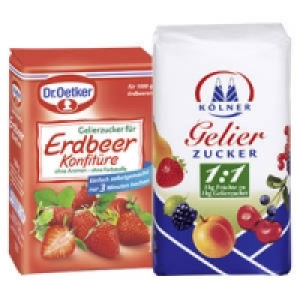 Diamant Gelierzucker 1 : 1, Gelierzucker f&uuml;r Gelee, Dr. Oetker Gelierz