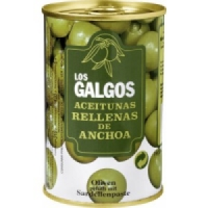 Los Galgos Grüne Oliven mit Sardellenpaste