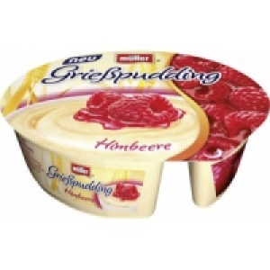 Müller Griesspudding/Milchreis Kompott