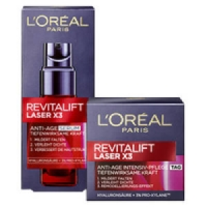 LOr&eacute;al Revitalift Laser X3 Tagespflege, Serum oder Augenpflege 13.99&nbsp;&euro;