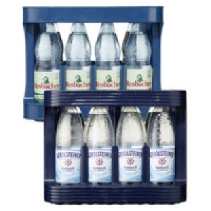 Rosbacher oder Gerolsteiner Mineralwasser 4.99 €