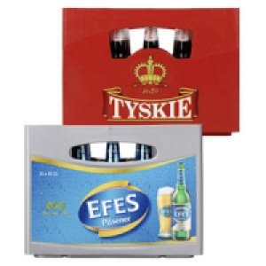 Efes Pilsener oder Tyskie 11.99 €