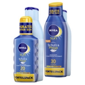 Real  NIVEA Sun Spray LSF 20 + After Sun oder Sun Milch LSF 30 + After Sun