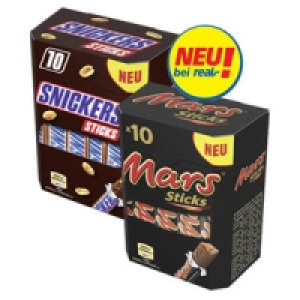 Mars, Snickers oder Twix Sticks 1.99&nbsp;&euro;