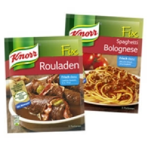 Knorr Fix f&uuml;r Spaghetti Bolognese oder f&uuml;r Rouladen 0.49&nbsp;&euro;