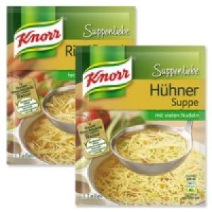 Knorr Suppenliebe 3 Teller 0.49&nbsp;&euro;