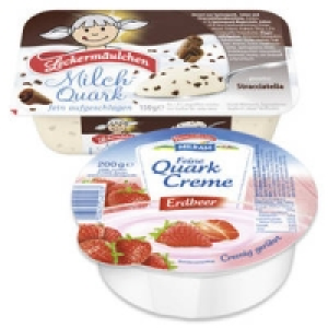 Frischli Leckerm&auml;ulchen oder Milram Feine Quark-Creme