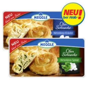 Meggle Ofen-Schnecke gef&uuml;llt mit Hirtenk&auml;se