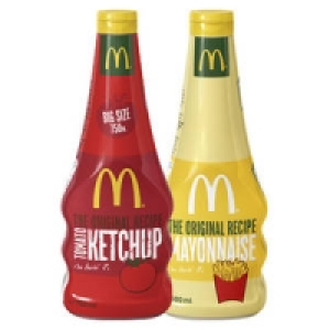 Mc Donalds Tomatenketchup oder Mayonnaise