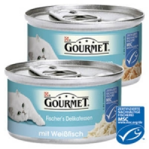 Gourmet Fischers Delikatessen Katzen-Nassnahrung