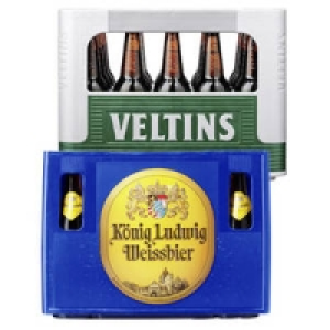 K&ouml;nig Ludwig Weissbier Hell, Veltins Pilsener oder V+