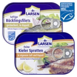 Larsen Kieler Sprotten oder B&uuml;cklingsfilets