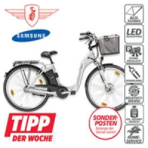 Z&Uuml;NDAPP Alu-Elektro-Fahrrad Green 2.0 26er oder 28er