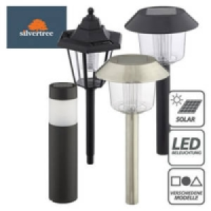 LED-Solar- Gartenleuchte 3.99&nbsp;&euro;