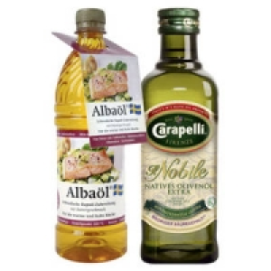 Alba&ouml;l oder Carapelli Oliven&ouml;l Bio-Extravergine oder Il Nobile 4.99&nbsp;&euro;