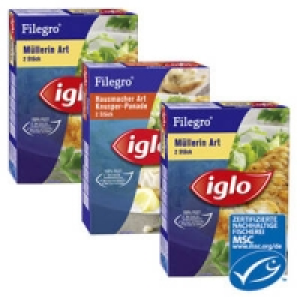iglo Filegro Müllerin Art oder Ofen-Backfisch 1.88 €