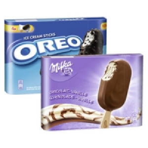 Milka oder Oreo Stieleis 2.49 €