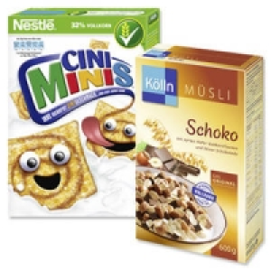 Kölln Müsli oder Nestlé Cerealien 2.22 €