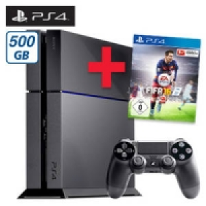 PlayStation 4 500 GB inkl. Fifa 16
